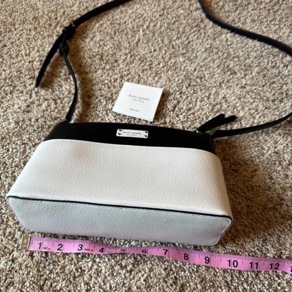 Kate Spade New York Jeanne Crossbody handbag, Vanilla Latte/Black ~MSRP$299 - Picture 6 of 12